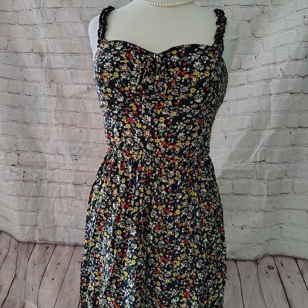 AUW Floral Print dress size Large Juniors